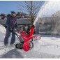 HONDA HSS 970A EW Snowplough with Wheels 6.3 kW