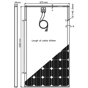 Pannello Solare per Camper e Caravan TELAIR TSP 130W | ManElService