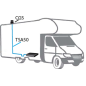 TELAIR TSP57 Tubo in PVC Gas di scarico Ø 57 conf. mt. 10 TELAIR TSP57 Tubo in PVC Gas di scarico Ø 57 conf. mt. 10