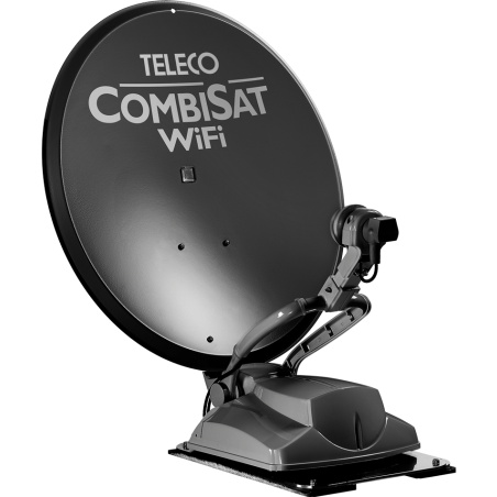 TELECO CombiSat WiFi65 Antenna Sat e Telefono - Bianco