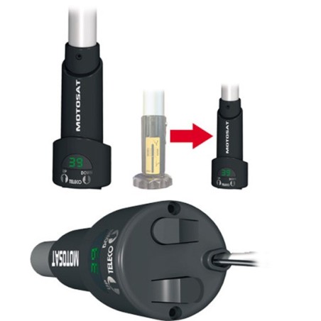TELECO TELAIR Motosat Kit - Knob with Electric Motor for VOYAGER