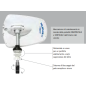 TELECO TELAIR TeleplusX2-39U Antenna terrestre Digitale e Analogica