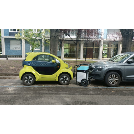 Reefilla DC Fillee EV Charging Sistema di stoccaggio mobile 35KW