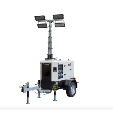 Lighthouse Tower 4x320W Multiled With StageV Generator Trolley