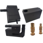 MASE Kit di scarico e separatore supersilenziato D.50
