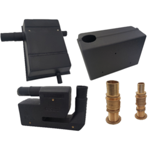 MASE Mase super silenced exhaust kit & exhaust gas separator D.50