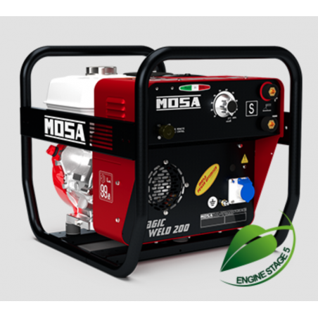 MOSA MAGIC WELD 200 Motosaldatrice MMA ad arco