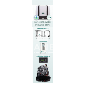 WHISPER M-GV8 PICCOLO SINGLE-PHASE MARINE GENERATOR 8KVA INVERTER STAGE V