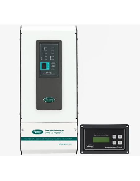 WHISPER M-GV12 PICCOLO SINGLE-PHASE MARINE GENERATOR 12KVA INVERTER STAGE V