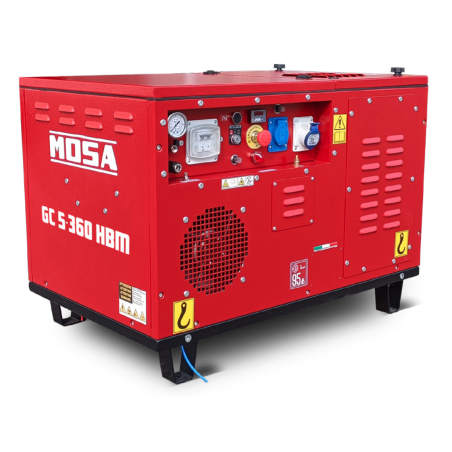 MOSA GC5360 HBM Generator with Integrated Compressor 4.6KW 230V 9.5bar