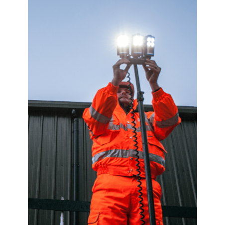 ELC K10 LED Lighthing Tower 2xLi - 12000 Lumens IP54 ELC K10 LED Lighthing Tower 2xLi - 12000 Lumens IP54