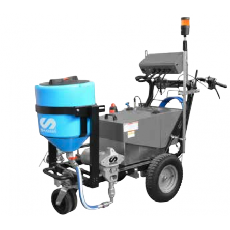LARIUS ECO K21 TRACCIALINEE A BATTERIA - POMPA A PISTONE