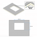 Italcolven Viesa Kompressor 3 kit Cut roof Flat roof (25mm gap)