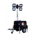 LUXTOWER LUX H11PLUS Torre Faro LED 4x320W Traino Veloce