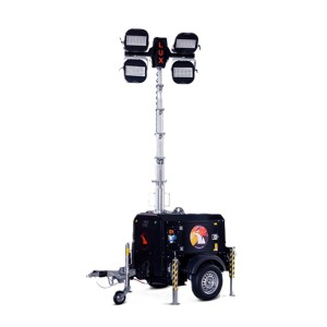 LUXTOWER LUX H11PLUS LED Lighting Tower 4x320W Fast Towing