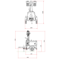 Noleggio Torre Faro LUXTOWER LUXM11 LED 8.5 Metri con Generatore 3.5 kVA