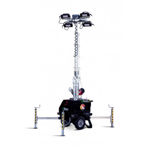 LUXTOWER LUXC12 LED Light Tower 4x160W