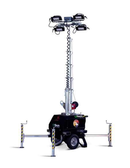 LUXTOWER LUXC12 LED Light Tower 4x160W