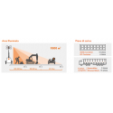 LUXTOWER LUX M11MAX Torre Faro LED 8kVA Traino Lento