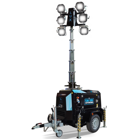 LUXTOWER LUX Hybrid Lithium - Torre Faro Traino Veloce LED 3.5kVA