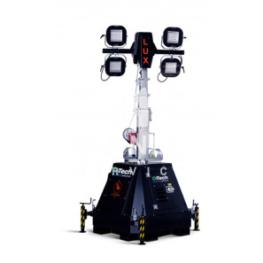 LUXTOWER LUX C23Battery Torre Faro LED 4x100W