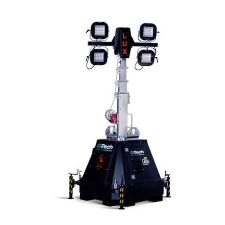 LUXTOWER LUX C23Battery Torre Faro LED 4x100W