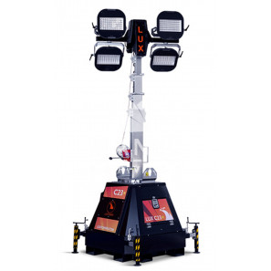luxtower lux c23plus light tower led 4x320w