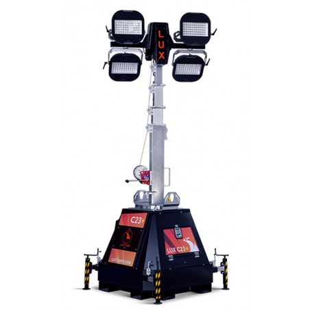 LUXTOWER LUX C23PLUS Torre Faro LED 4x320W