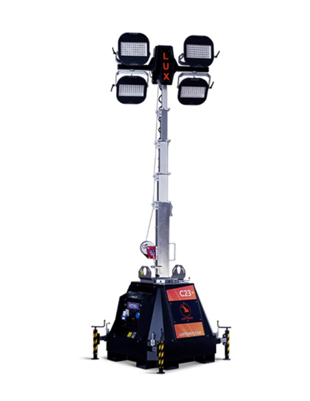 LUXTOWER LUX C23PLUS Torre Faro LED 4x320W