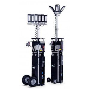 luxtower luxs11 light tower led ip65 6x80w