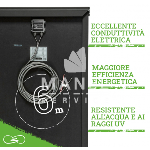 MOSCATELLI 100W BLACK BOOST Pannello Solare 10Kg