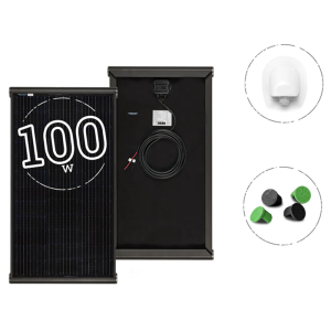 MOSCATELLI 100W BLACK BOOST Solar Panel 10Kg
