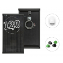 MOSCATELLI 120W BLACK BOOST Pannello Solare 9.5Kg