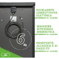 MOSCATELLI 200W BLACK BOOST Pannello Solare 13Kg