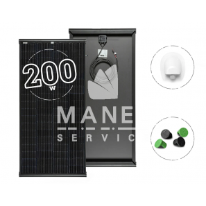 MOSCATELLI 200W BLACK BOOST Solar Panel 13Kg