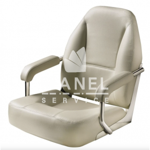 Vetus Seat Master Sedile per Barche in acciaio Bianco