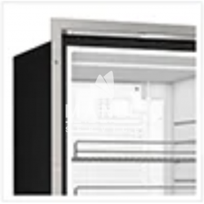 VITRIFRIGO C75L CHR NERO 75lt