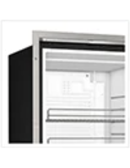 VITRIFRIGO C75L CHR NERO 75lt