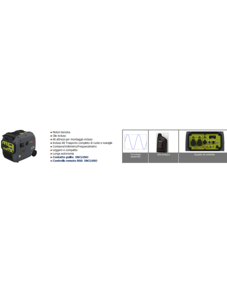 Pramac PMi 4500 Inverter Generator ATS Connector - Stage V