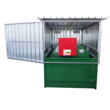 Galvanized roof for SEO 50