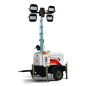 LUXTOWER LUX M11 PLUS TORRE FARO CON CARRELLO TRAINO VELOCE