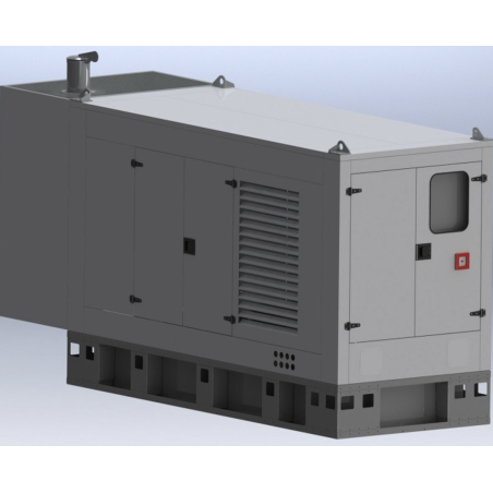 TESSARI ERLE EUW30 Silenced Generator Automatic Control Unit 33 KVA