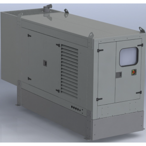 TESSARI EUW30 Gruppo Elettrogeno Silenziato Centralina Automatica 33 KVA
