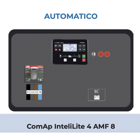 CGM E150F-C200 GRUPPO ELETTROGENO CON QUADRO AUTOMATICO  165kVA STAGE IIIA