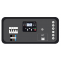Generator set Silenced Automatic Panel 49.5kVA AVR EU Stage Zero