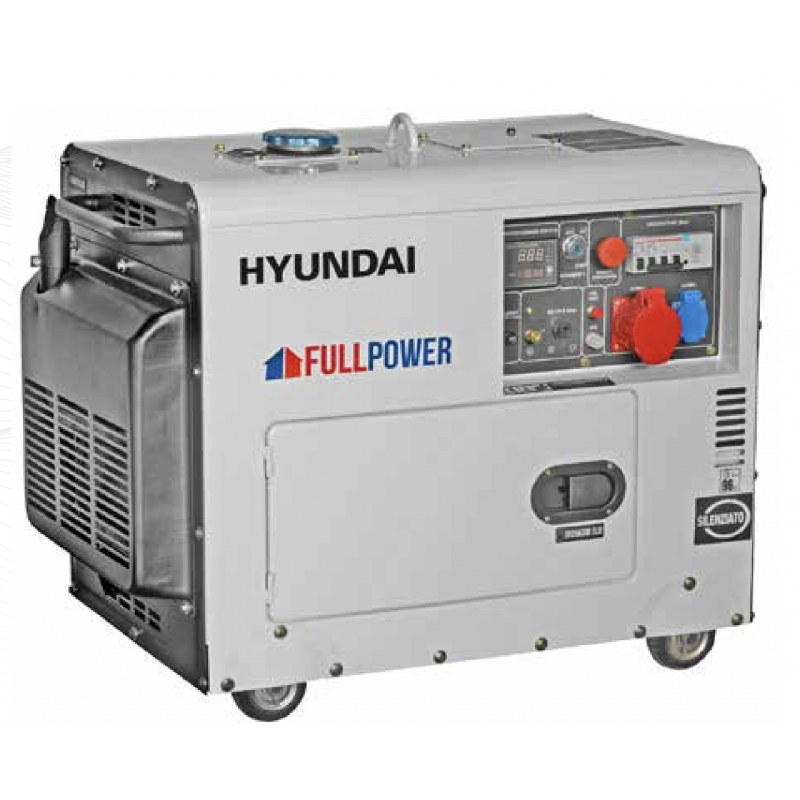Hyundai 65250 Generatore di Corrente Diesel 5,5KW Hyundai 65250 Generatore di Corrente Diesel 5,5KW