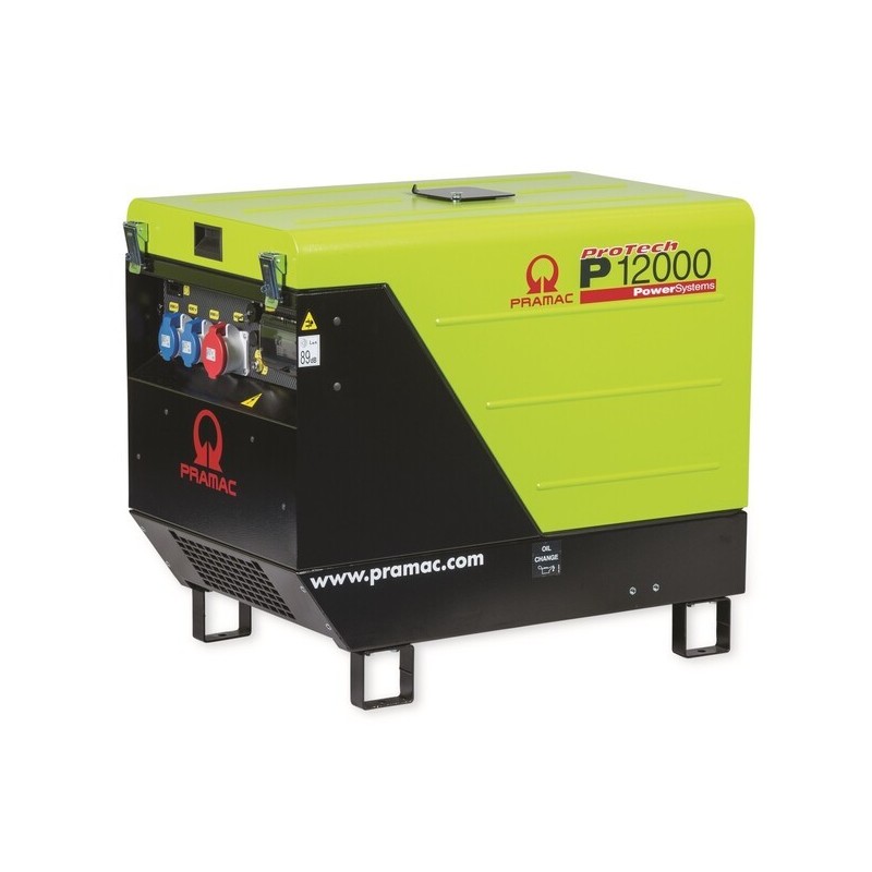 PRAMAC P12000 Generator Set Single-phase Three-phase 11.1KW Super-silent STAGE V