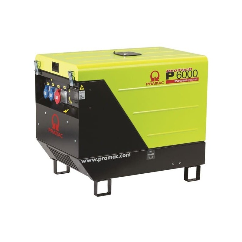 PRAMAC P6000 Gruppo elettrogeno Monofase-Trifase 5.5KW DPP PRAMAC P6000 Gruppo elettrogeno Monofase-Trifase 5.5KW DPP