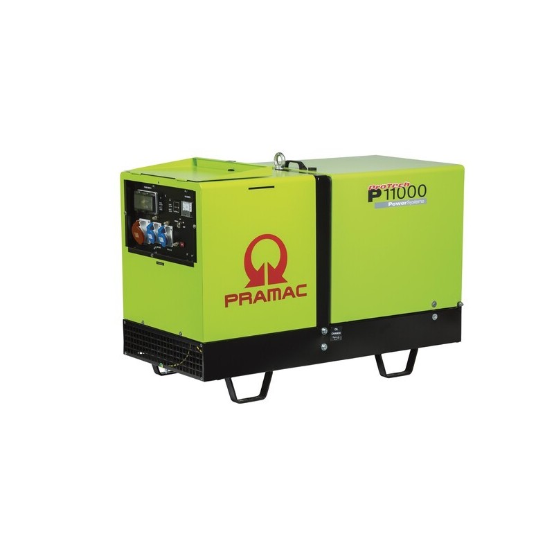 PRAMAC P11000 Gruppo Elettrogeno Monofase-Trifase 8.6KW AMF
