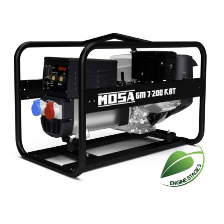 MOSA GM 7-200 KBT MOTOSALDATRICE 7KVA STAGEV